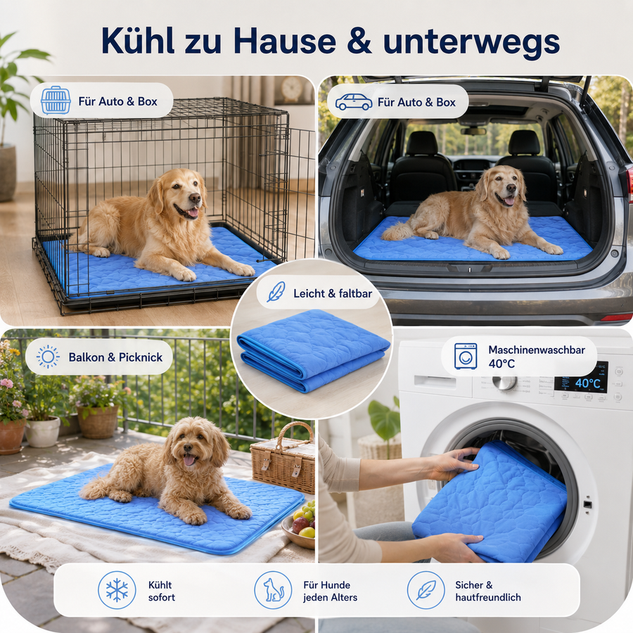Kühl zu Hause und unterwegs