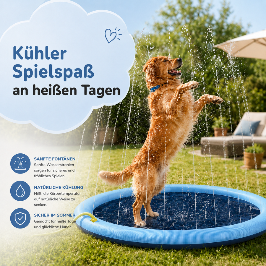 Kühles Spiel, das an heißen Tagen schützt
